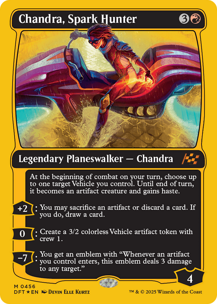 Chandra, Spark Hunter (First-Place Foil) [Aetherdrift] | Game Master's Emporium (The New GME)