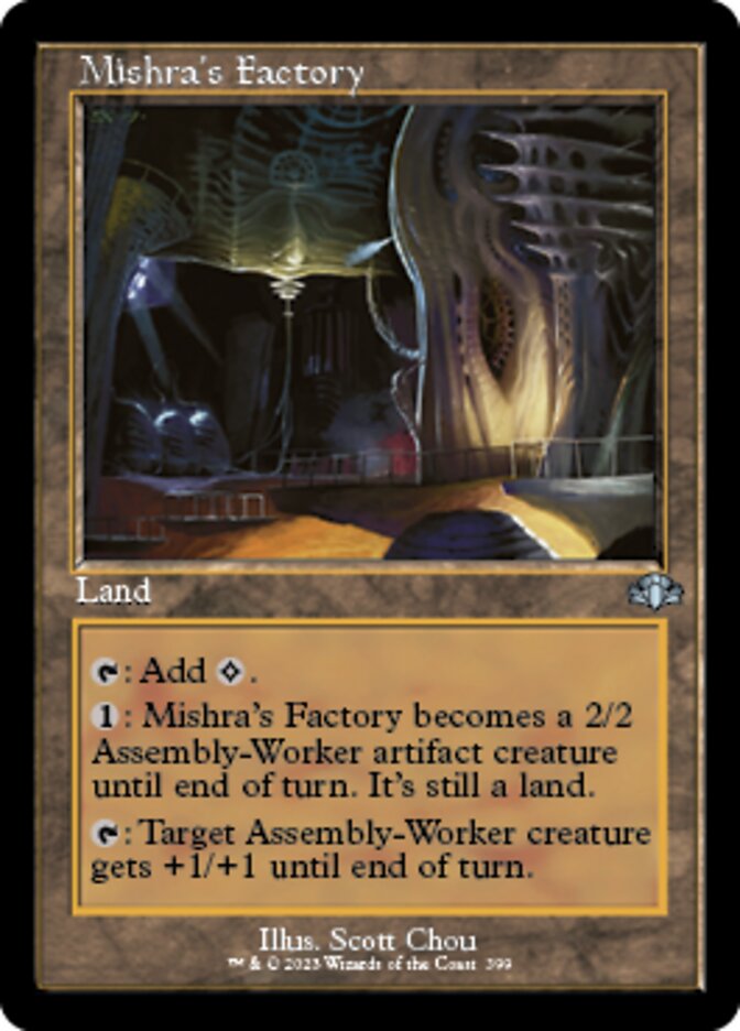 Mishra's Factory (Retro) [Dominaria Remastered] | Game Master's Emporium (The New GME)