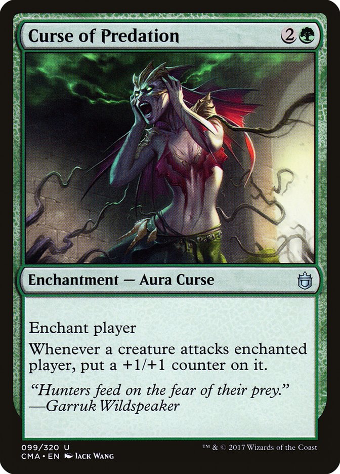 Curse of Predation [Commander Anthology] | Game Master's Emporium (The New GME)
