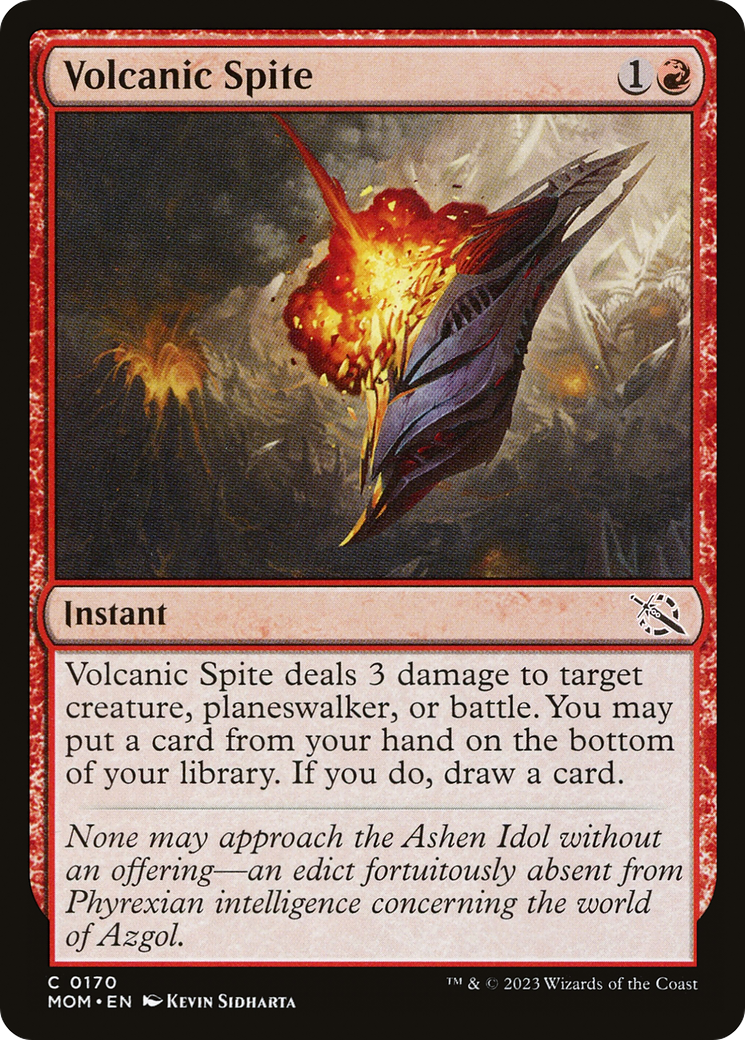 Volcanic Spite [March of the Machine] | Game Master's Emporium (The New GME)