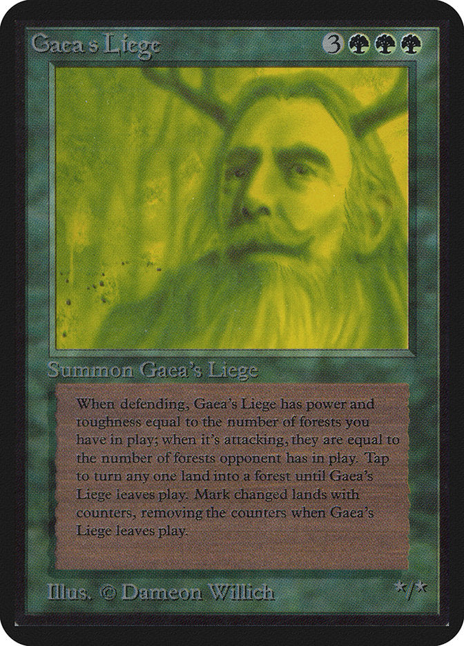 Gaea's Liege [Alpha Edition] | Game Master's Emporium (The New GME)