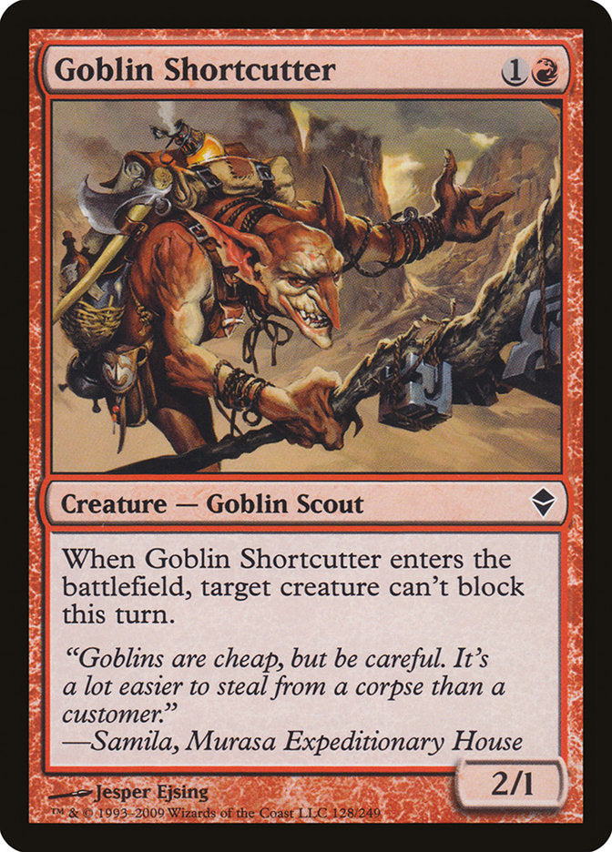 Goblin Shortcutter [Zendikar] | Game Master's Emporium (The New GME)