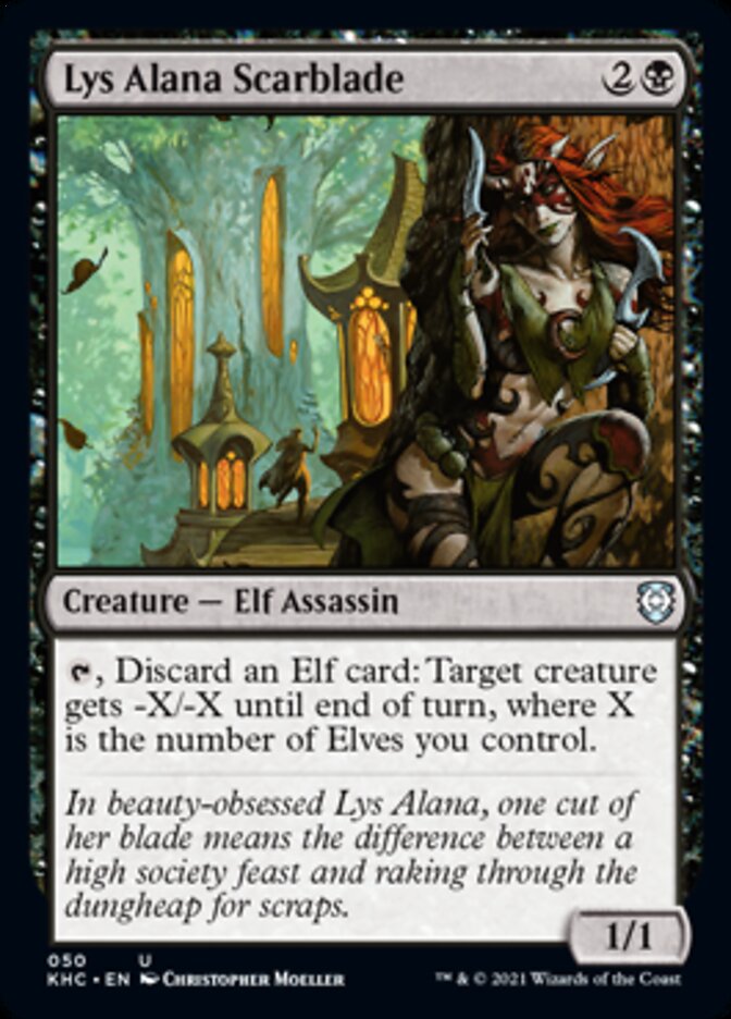 Lys Alana Scarblade [Kaldheim Commander] | Game Master's Emporium (The New GME)