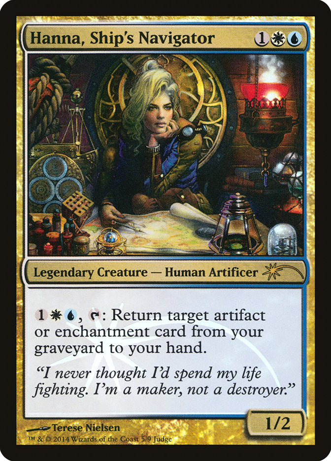 Hanna, Ship's Navigator [Judge Gift Cards 2014] | Game Master's Emporium (The New GME)