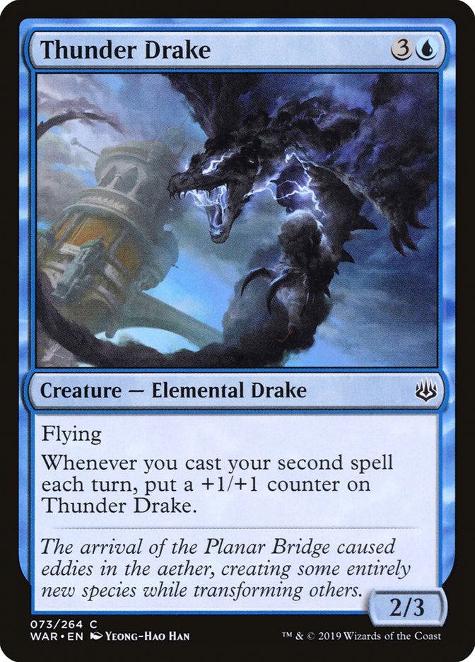 Thunder Drake [War of the Spark] | Game Master's Emporium (The New GME)