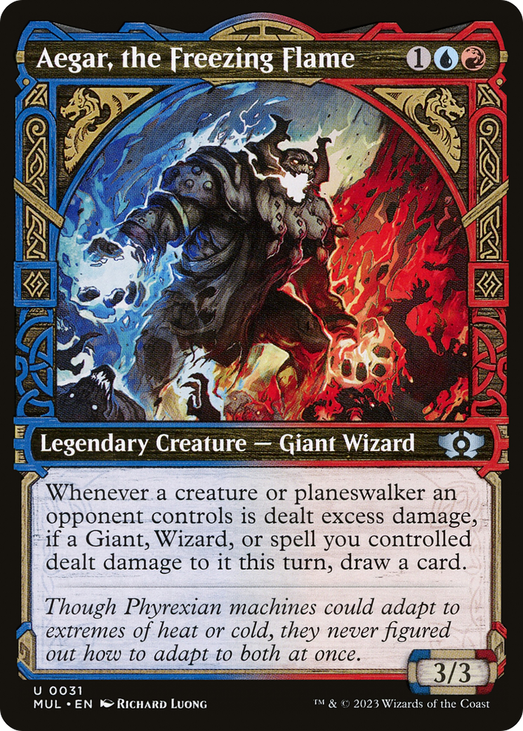 Aegar, the Freezing Flame [Multiverse Legends] | Game Master's Emporium (The New GME)