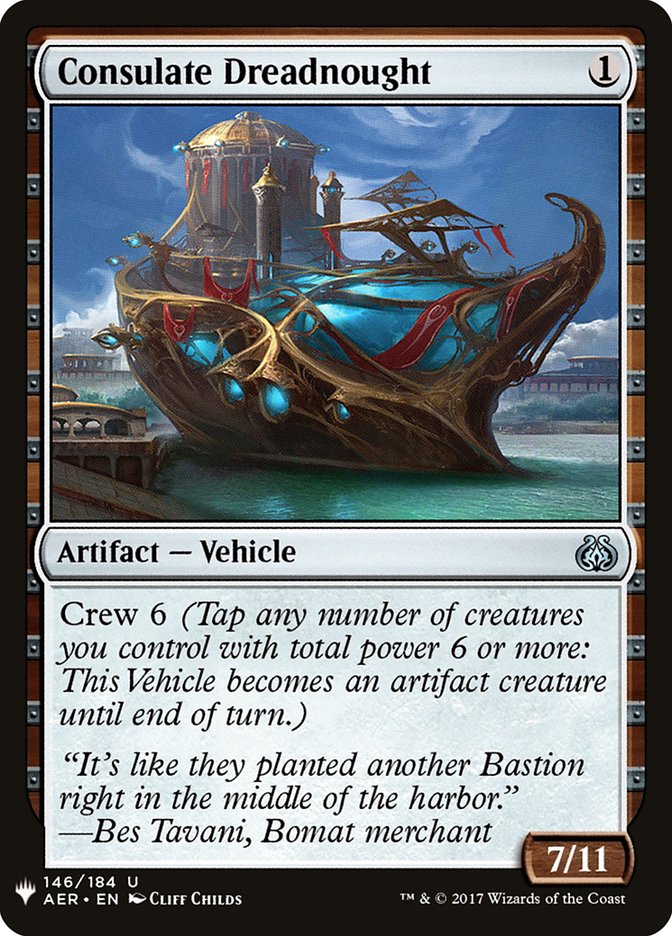 Consulate Dreadnought [Mystery Booster] | Game Master's Emporium (The New GME)