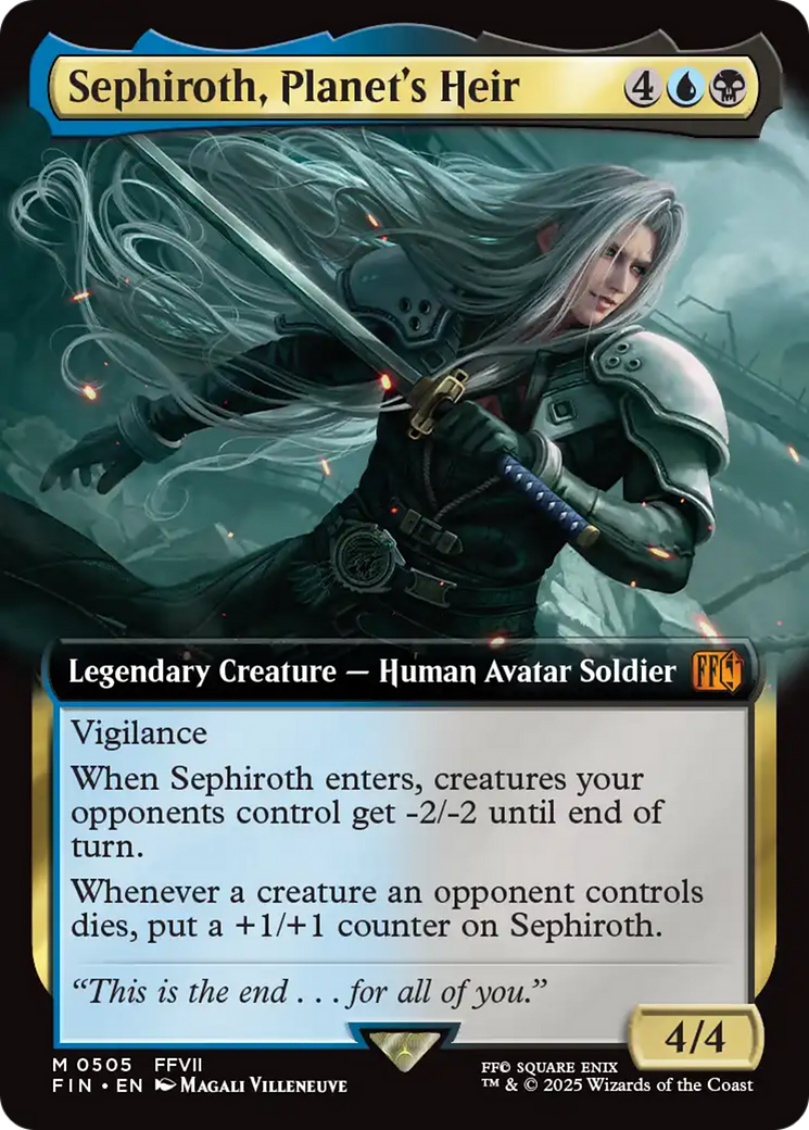 Sephiroth, Planet's Heir (Extended Art) [FINAL FANTASY] | Game Master's Emporium (The New GME)