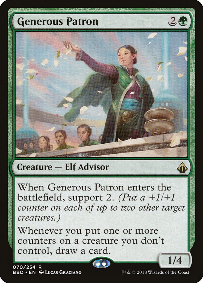 Generous Patron [Battlebond] | Game Master's Emporium (The New GME)