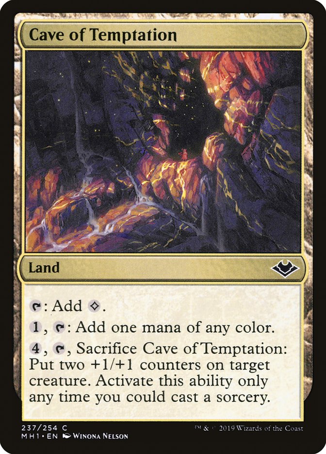Cave of Temptation [Modern Horizons] | Game Master's Emporium (The New GME)