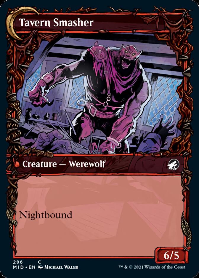 Tavern Ruffian // Tavern Smasher (Showcase Equinox) [Innistrad: Midnight Hunt] | Game Master's Emporium (The New GME)
