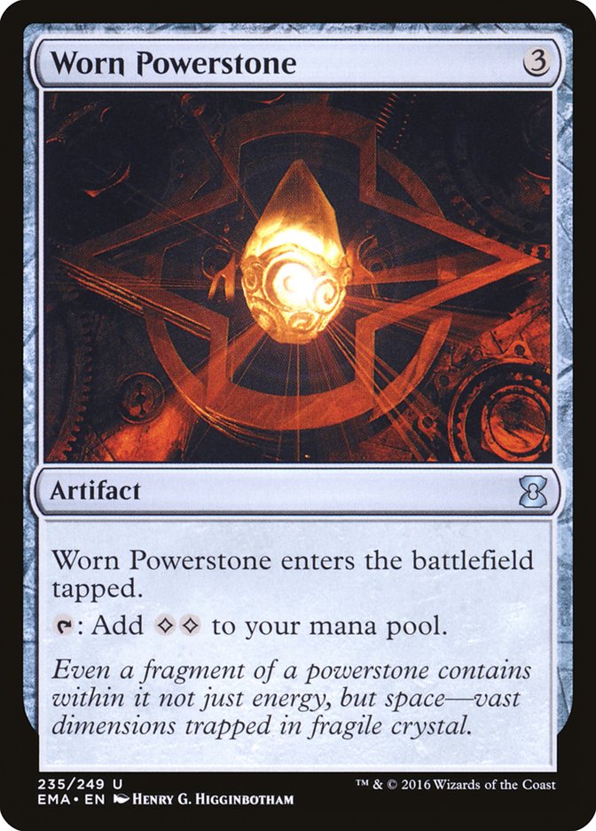 Worn Powerstone [Eternal Masters] | Game Master's Emporium (The New GME)