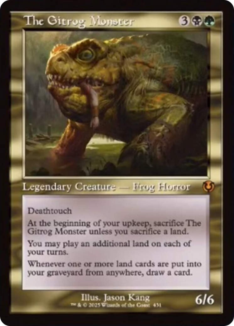 The Gitrog Monster (Retro Frame) [Innistrad Remastered] | Game Master's Emporium (The New GME)