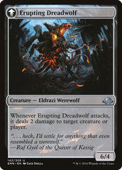 Smoldering Werewolf // Erupting Dreadwolf [Eldritch Moon] | Game Master's Emporium (The New GME)