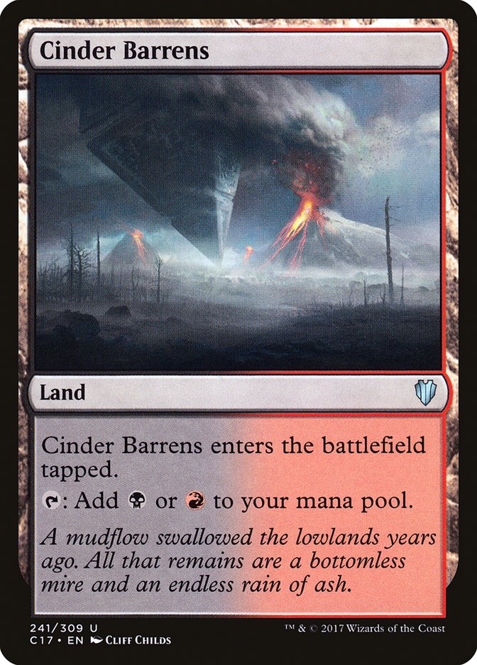 Cinder Barrens [Commander 2017] | Game Master's Emporium (The New GME)