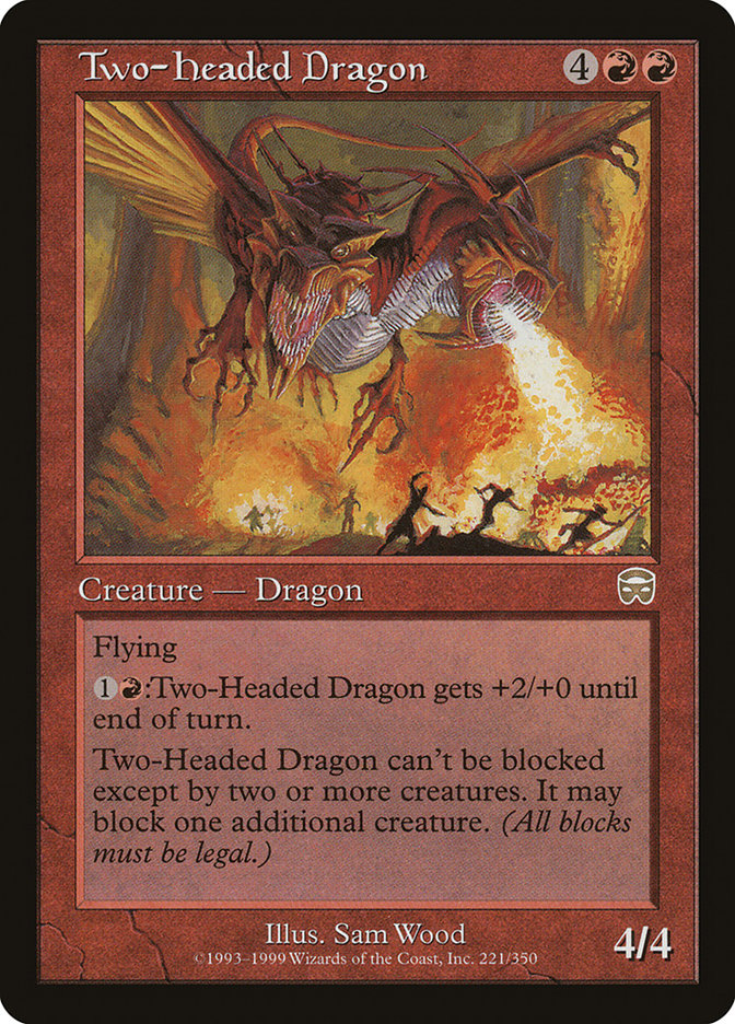 Two-Headed Dragon [Mercadian Masques] | Game Master's Emporium (The New GME)