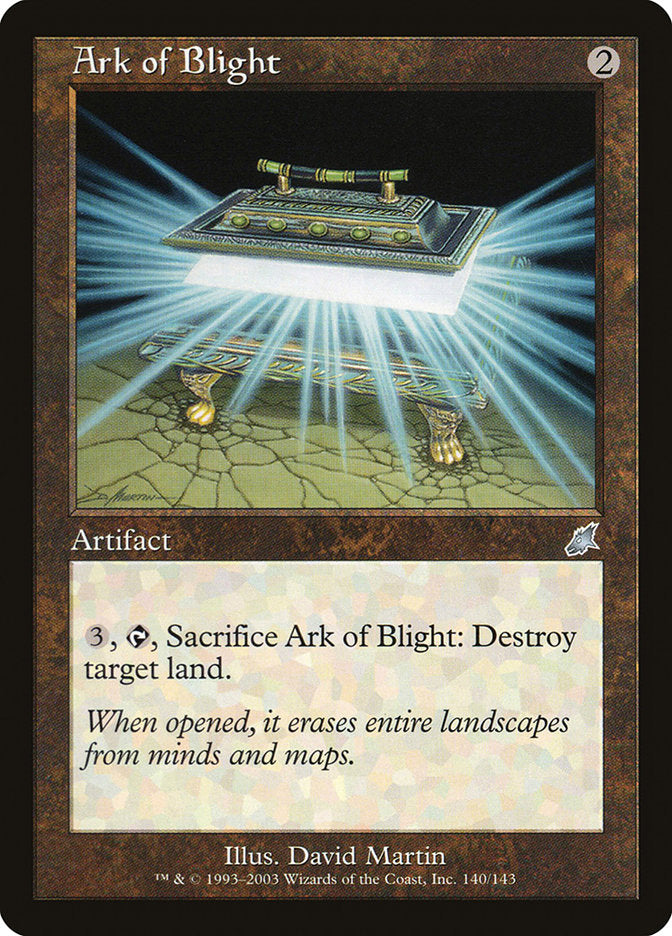 Ark of Blight [Scourge] | Game Master's Emporium (The New GME)