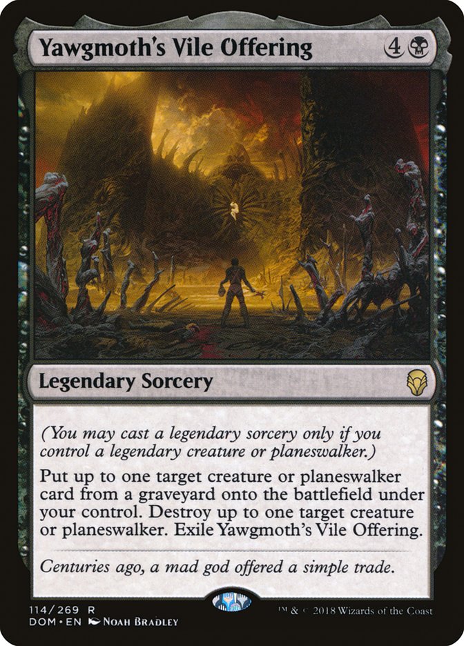 Yawgmoth's Vile Offering [Dominaria] | Game Master's Emporium (The New GME)