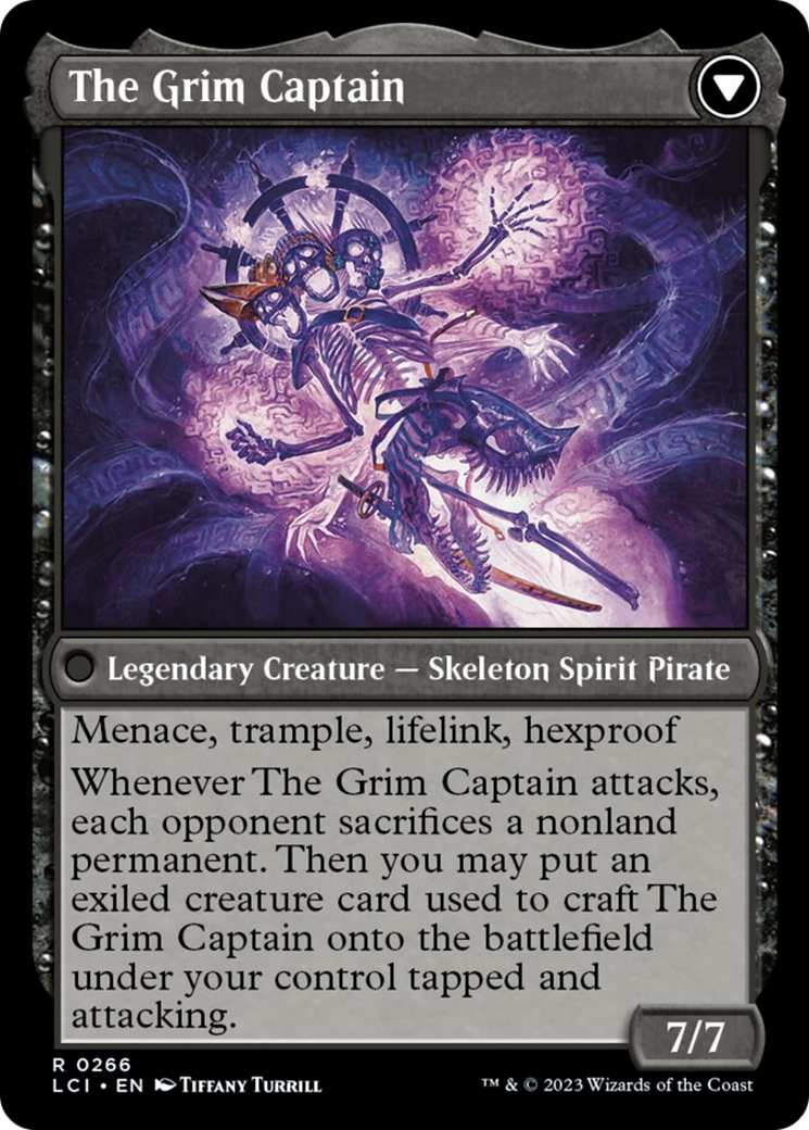 Throne of the Grim Captain // The Grim Captain [The Lost Caverns of Ixalan] | Game Master's Emporium (The New GME)
