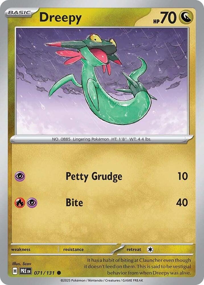 Dreepy (071/131) [Scarlet & Violet: Prismatic Evolutions] | Game Master's Emporium (The New GME)