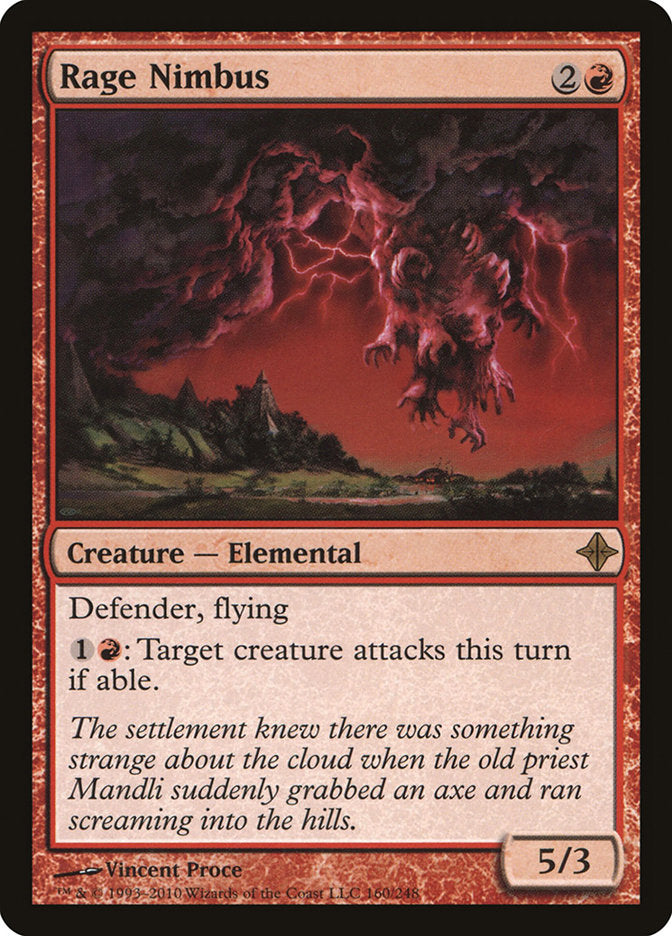 Rage Nimbus [Rise of the Eldrazi] | Game Master's Emporium (The New GME)