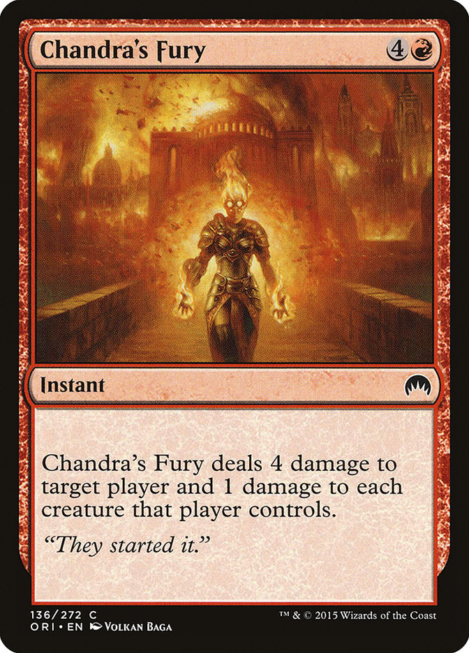 Chandra's Fury [Magic Origins] | Game Master's Emporium (The New GME)