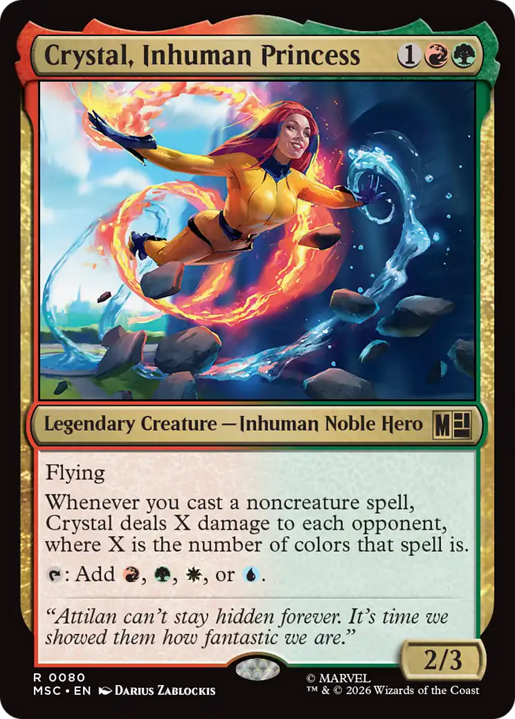 Crystal, Inhuman Princess [Marvel Super Heroes Commander] | Game Master's Emporium (The New GME)