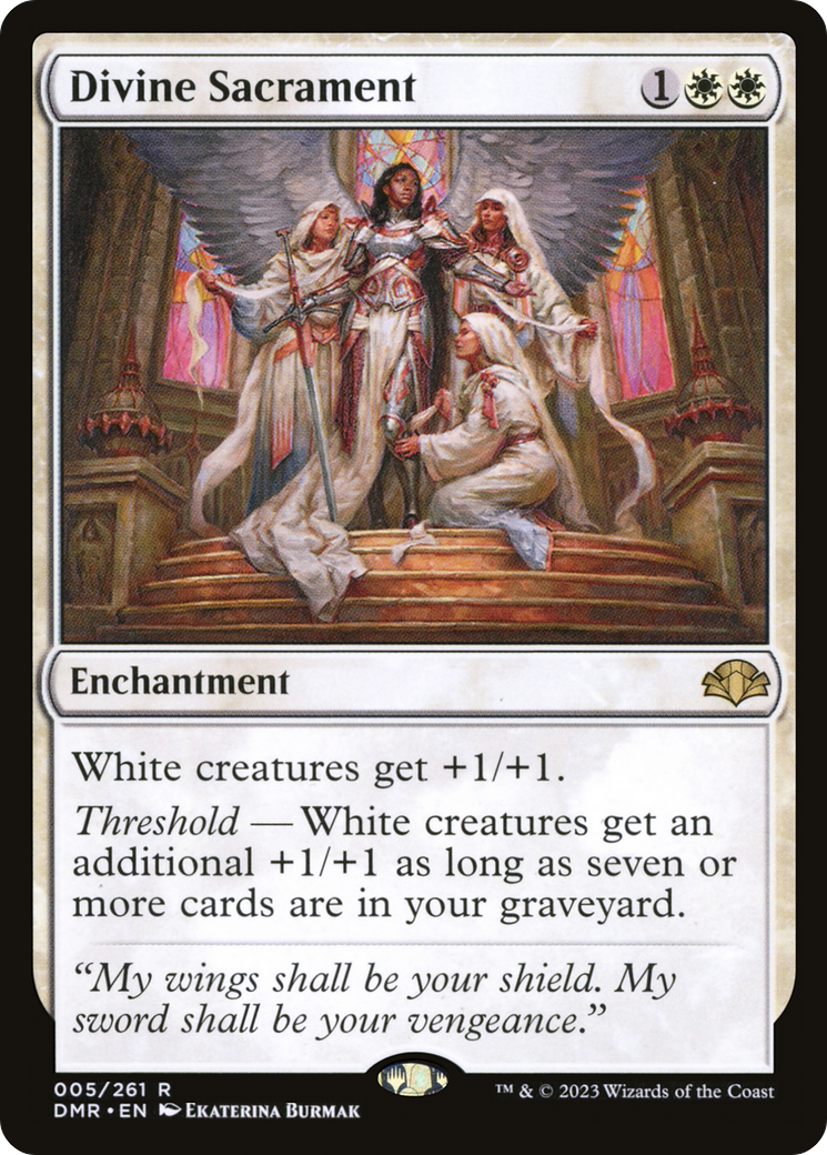 Divine Sacrament [Dominaria Remastered] | Game Master's Emporium (The New GME)