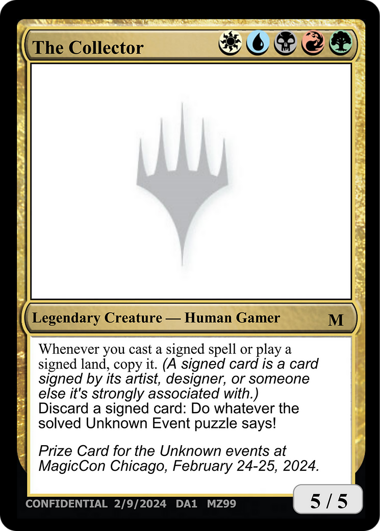 The Collector [Unknown Event] | Game Master's Emporium (The New GME)