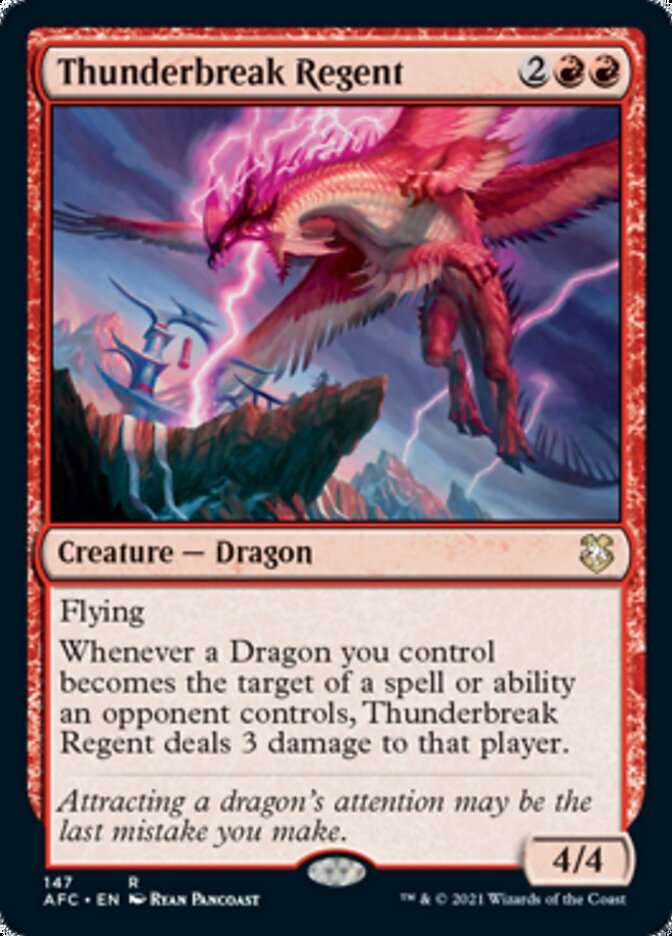 Thunderbreak Regent [Dungeons & Dragons: Adventures in the Forgotten Realms Commander] | Game Master's Emporium (The New GME)