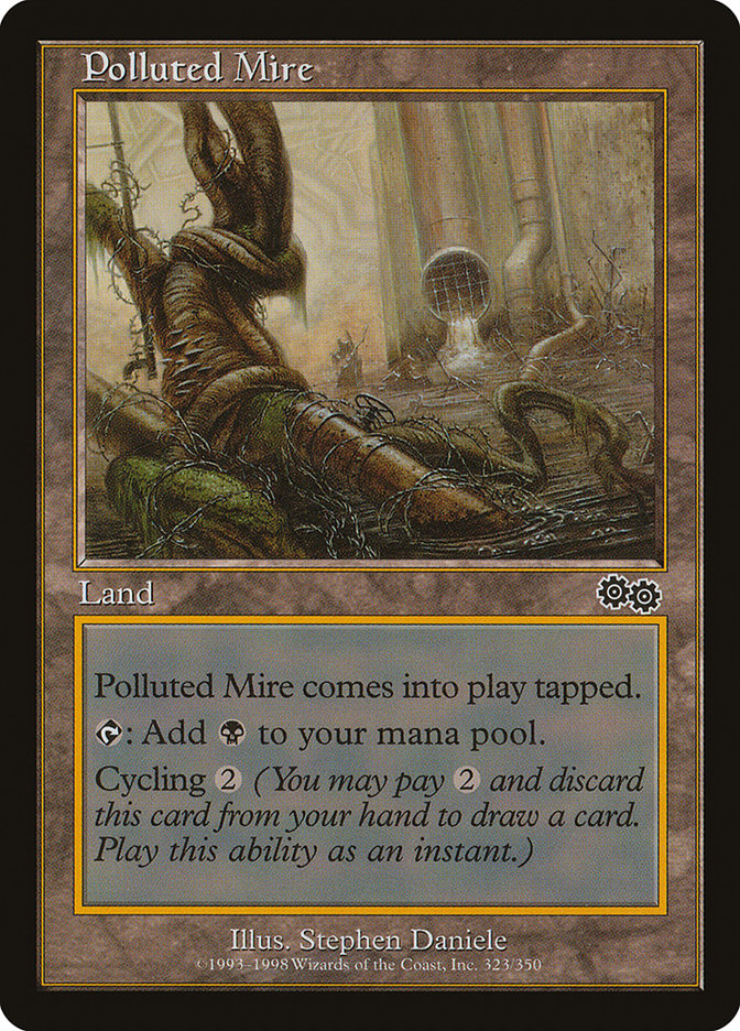 Polluted Mire [Urza's Saga] | Game Master's Emporium (The New GME)