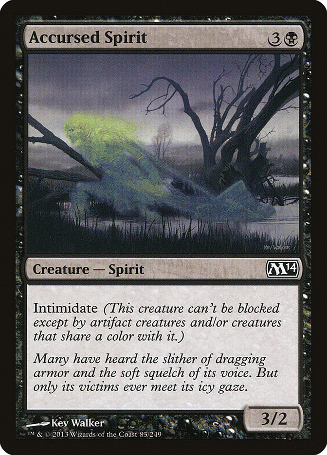 Accursed Spirit [Magic 2014] | Game Master's Emporium (The New GME)