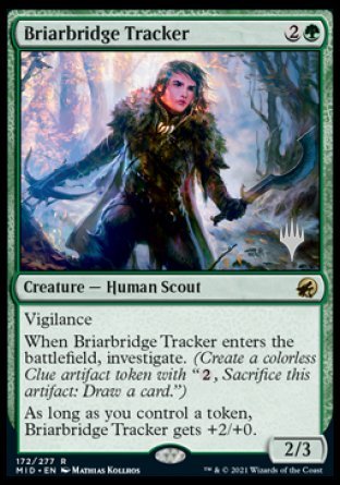 Briarbridge Tracker (Promo Pack) [Innistrad: Midnight Hunt Promos] | Game Master's Emporium (The New GME)