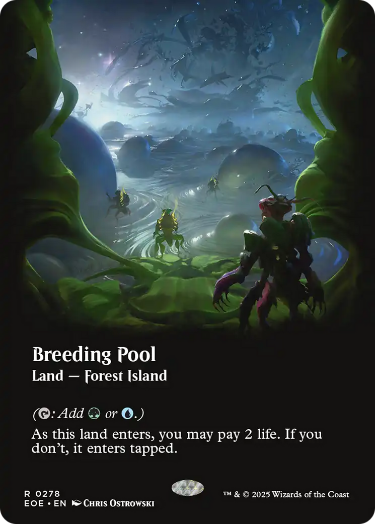 Breeding Pool (Borderless) [Edge of Eternities] | Game Master's Emporium (The New GME)