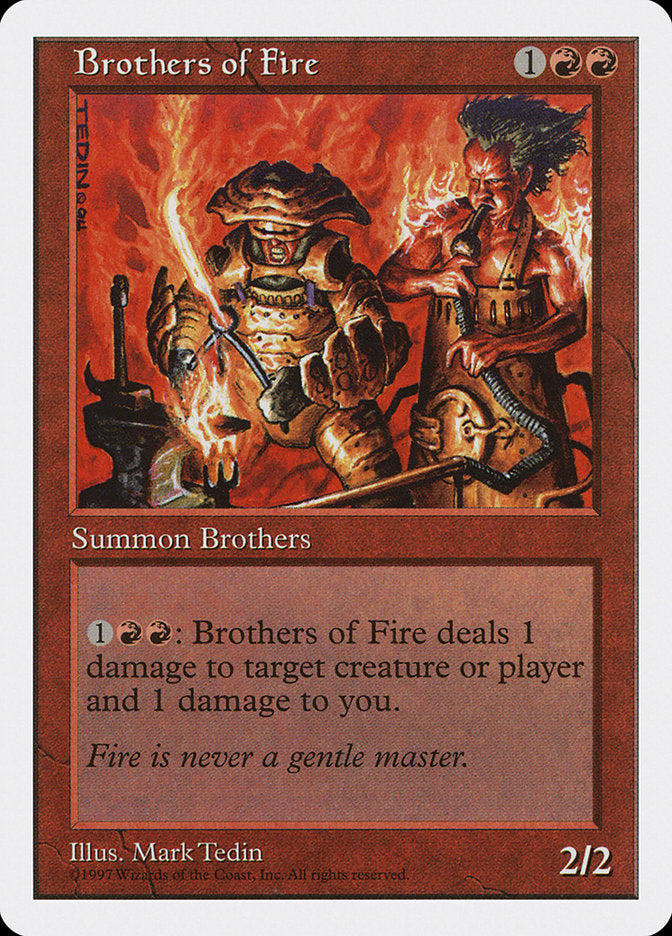 Brothers of Fire [Fifth Edition] | Game Master's Emporium (The New GME)
