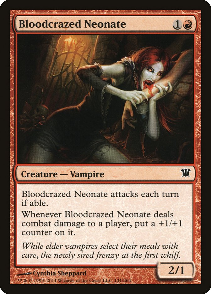 Bloodcrazed Neonate [Innistrad] | Game Master's Emporium (The New GME)