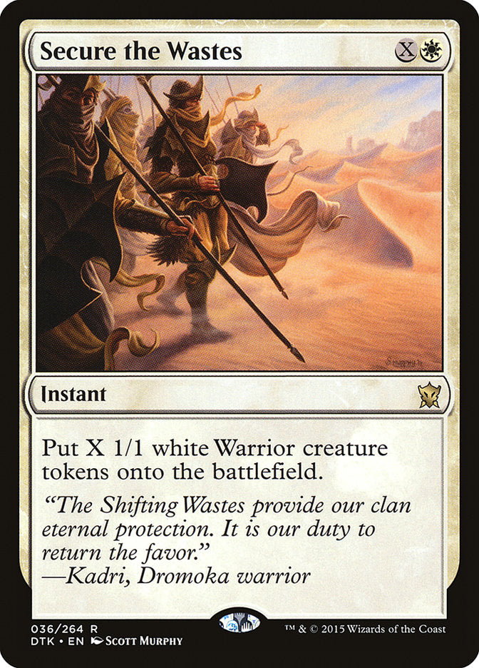 Secure the Wastes [Dragons of Tarkir] | Game Master's Emporium (The New GME)