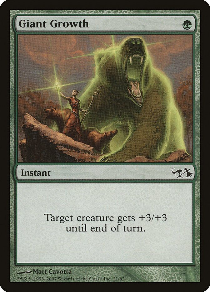 Giant Growth [Duel Decks: Elves vs. Goblins] | Game Master's Emporium (The New GME)