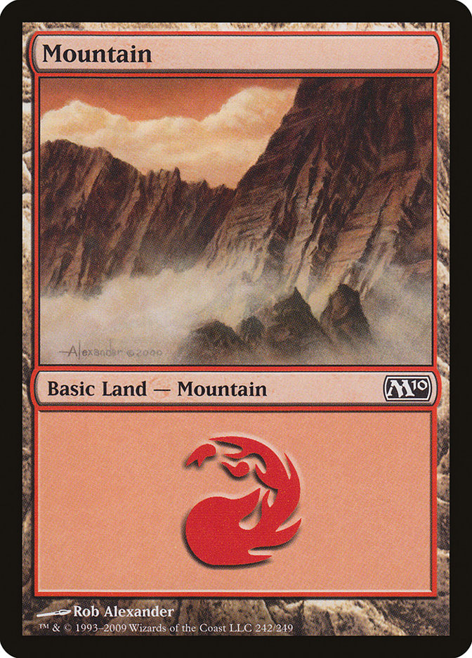 Mountain (242) [Magic 2010] | Game Master's Emporium (The New GME)