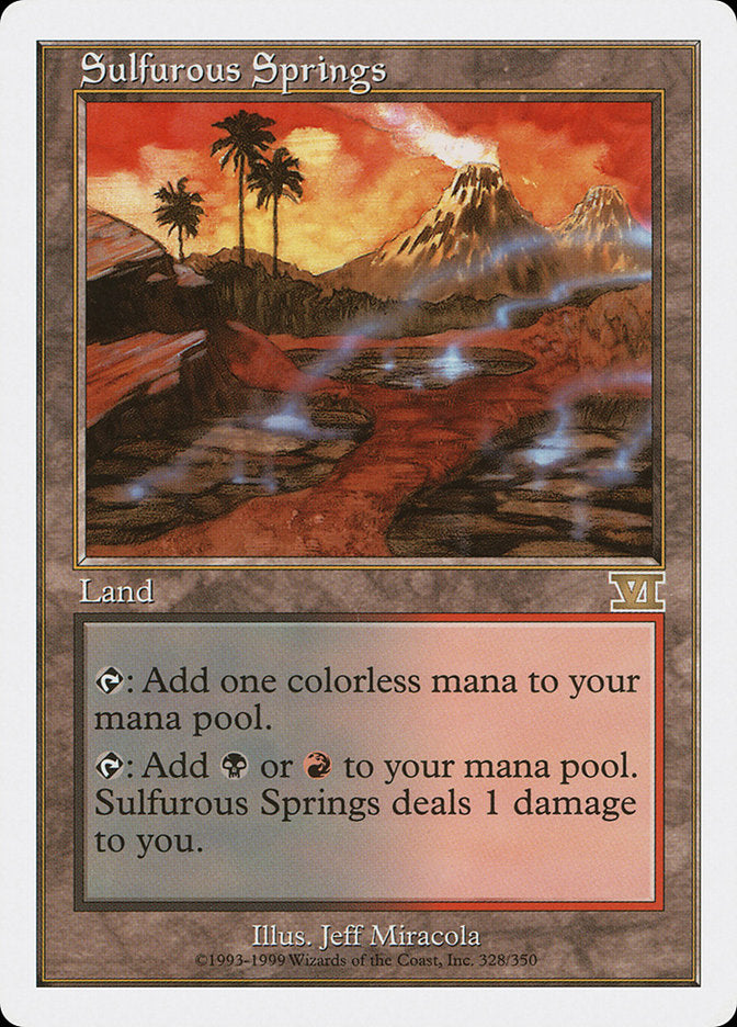 Sulfurous Springs [Classic Sixth Edition] | Game Master's Emporium (The New GME)
