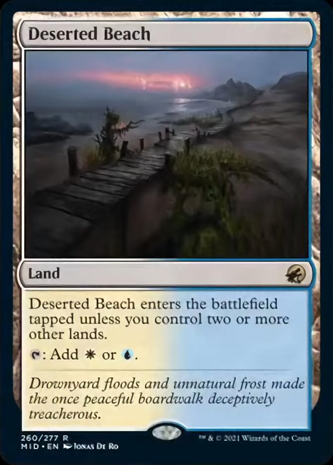Deserted Beach [Innistrad: Midnight Hunt] | Game Master's Emporium (The New GME)