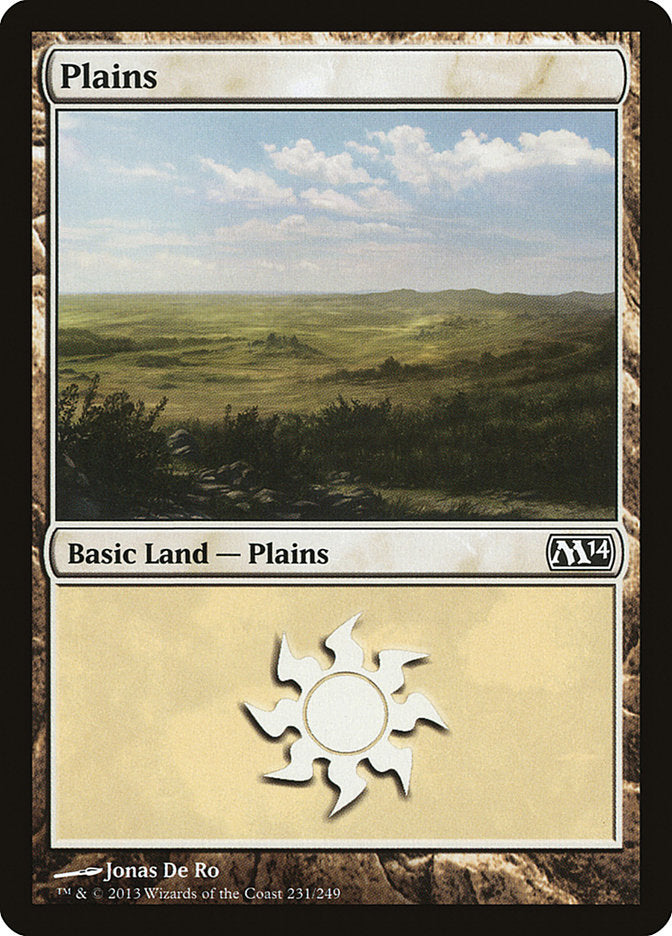 Plains (231) [Magic 2014] | Game Master's Emporium (The New GME)