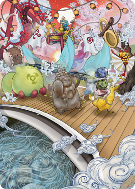 March of Otherworldly Light Art Card [Kamigawa: Neon Dynasty Art Series] | Game Master's Emporium (The New GME)
