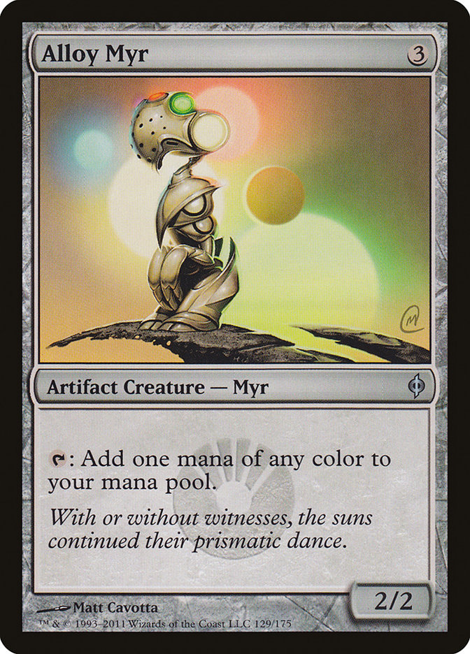 Alloy Myr [New Phyrexia] | Game Master's Emporium (The New GME)