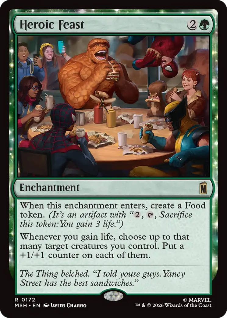 Heroic Feast [Marvel Super Heroes] | Game Master's Emporium (The New GME)