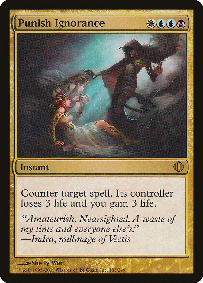 Punish Ignorance [Shards of Alara] | Game Master's Emporium (The New GME)