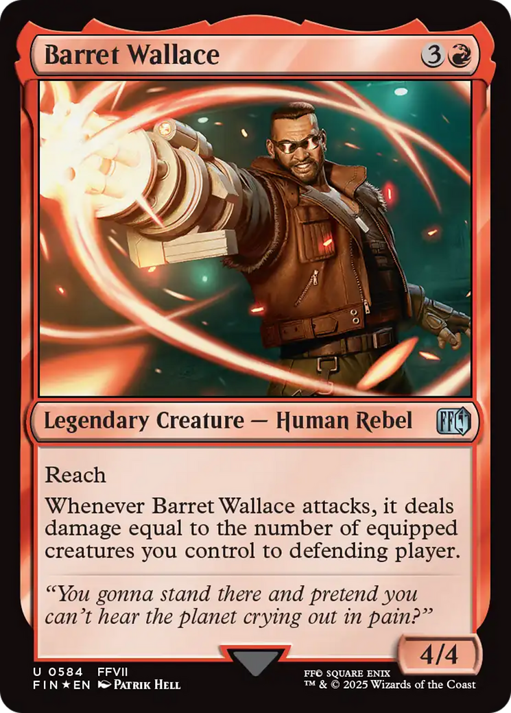 Barret Wallace (Surge Foil) [FINAL FANTASY] | Game Master's Emporium (The New GME)