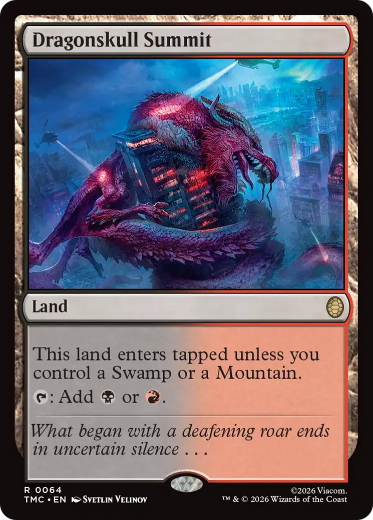 Dragonskull Summit [Teenage Mutant Ninja Turtles Commander] | Game Master's Emporium (The New GME)