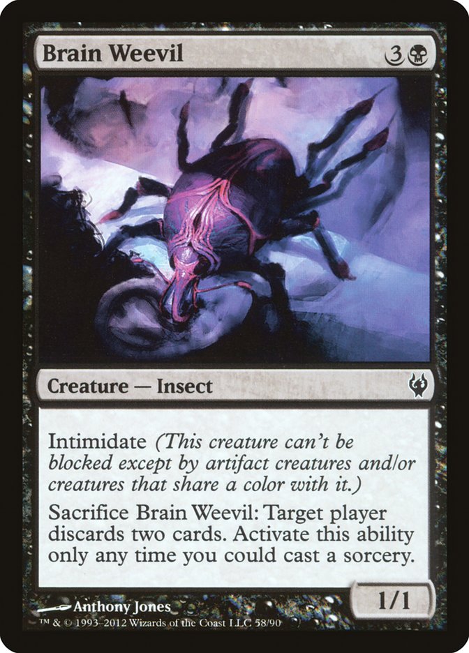 Brain Weevil [Duel Decks: Izzet vs. Golgari] | Game Master's Emporium (The New GME)