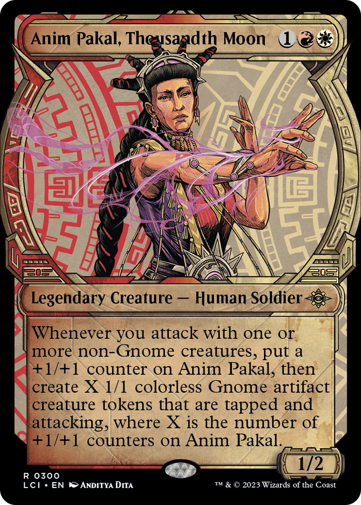 Anim Pakal, Thousandth Moon (Showcase) [The Lost Caverns of Ixalan] | Game Master's Emporium (The New GME)